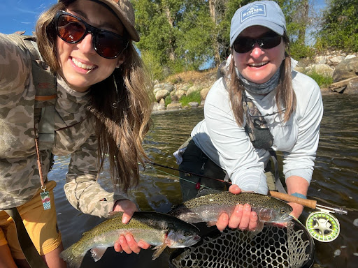 flyfishing women in Steamboat Springs