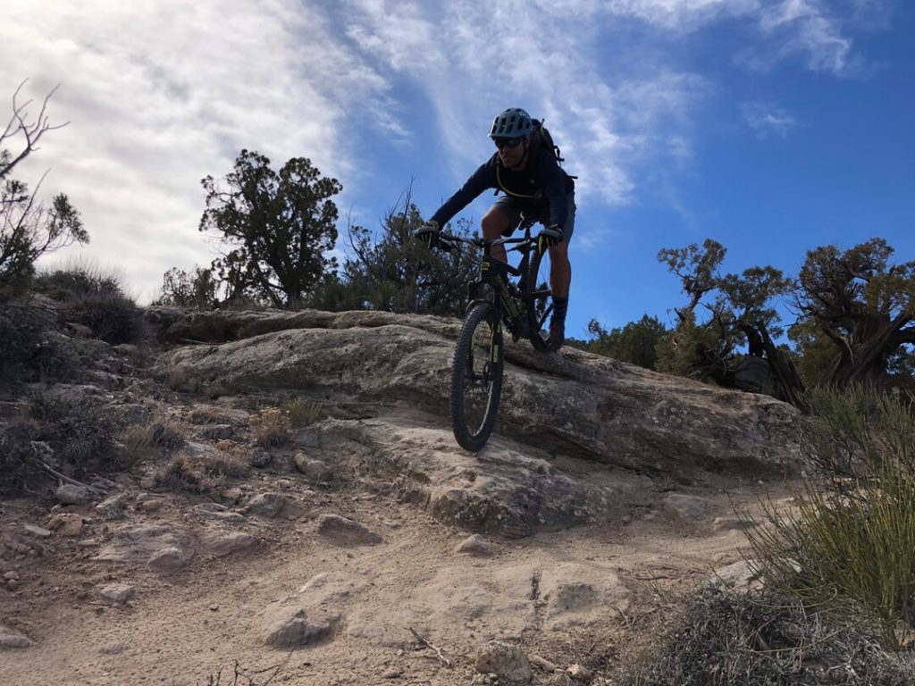 technical mountain biking